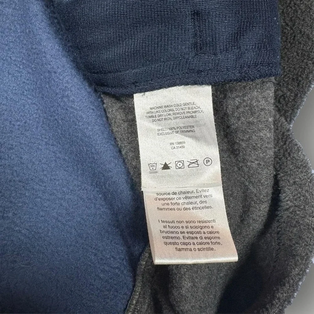 Old Dominion Monarchs‎ Fleece Jacket Vest Mens Medium Blue NCAA Columbia College